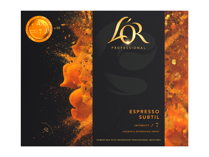 L'OR Koffiediscs Espresso Subtil 6x50st