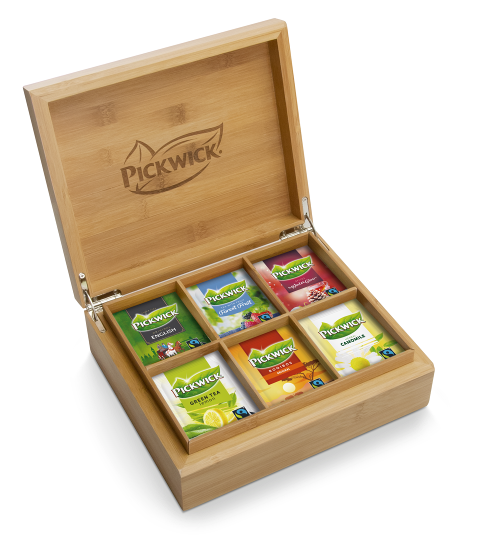 Pickwick Bamboo teabox - front