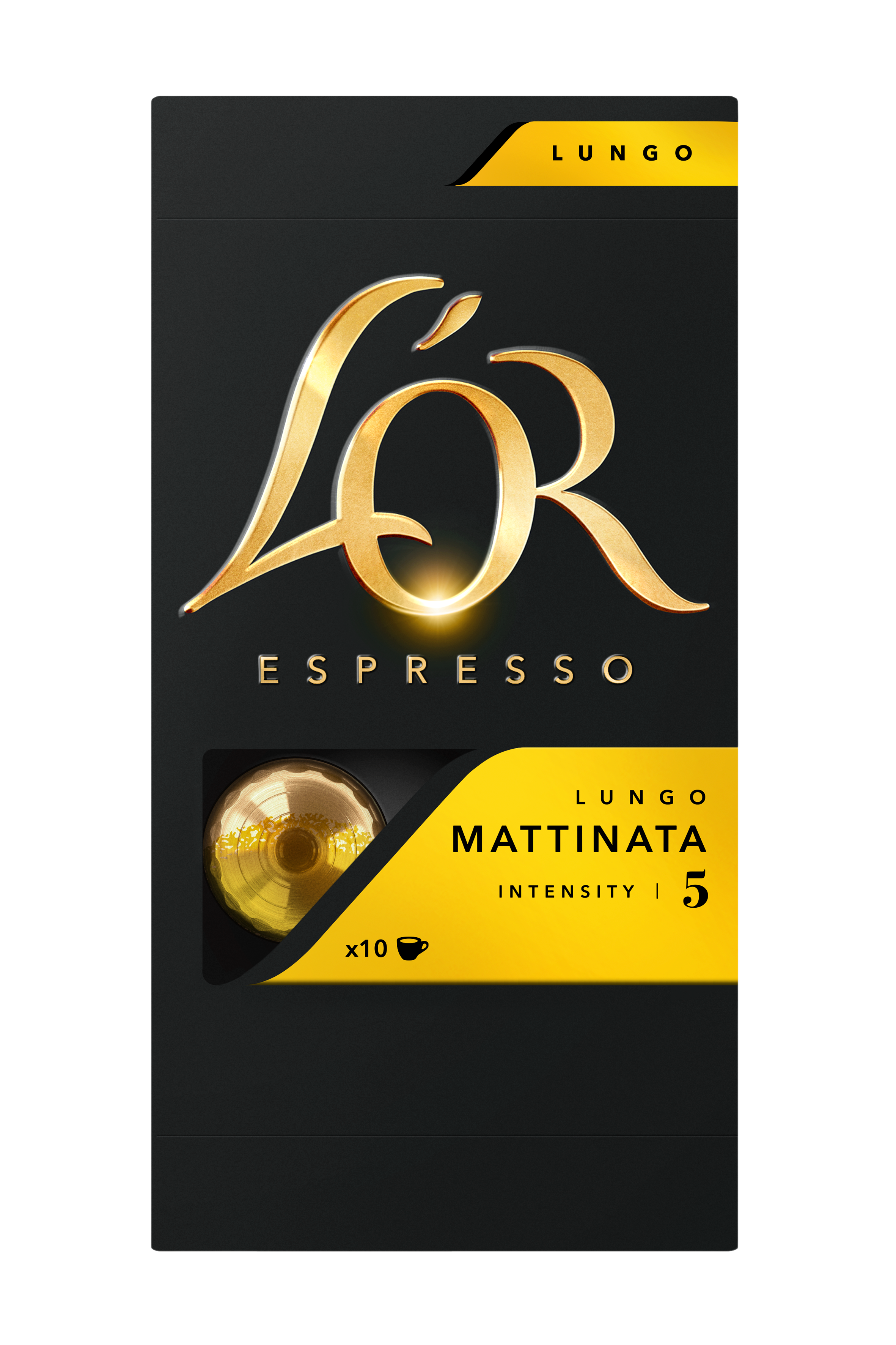 L'OR Espresso Koffiecapsules Lungo Mattinata 10x10st