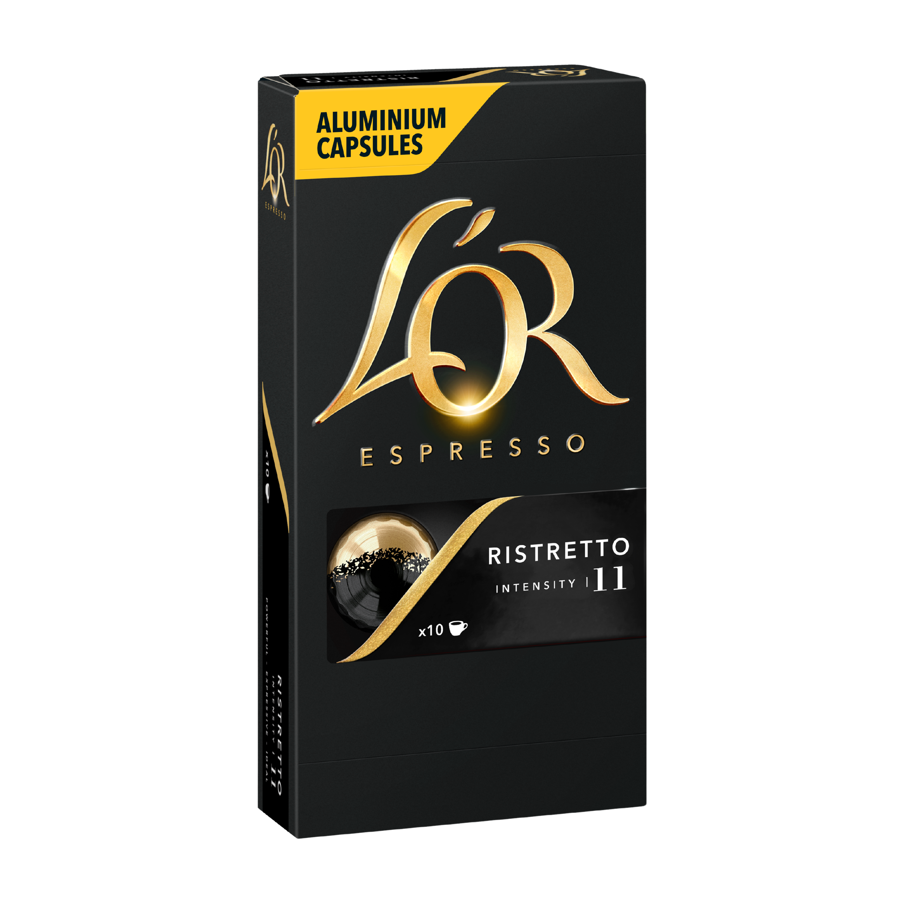 L'OR Koffiecapsules Espresso Ristretto UTZ 10x10st 4028609