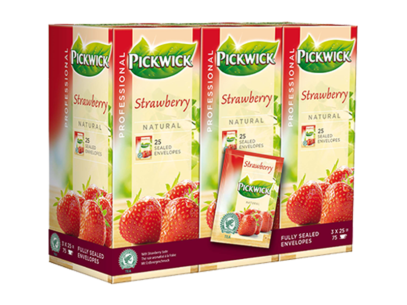 Pickwick Thé Strawberry 25Pc