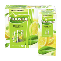 Pickwick Thee Green Tea Lemon Fairtrade 3x25st