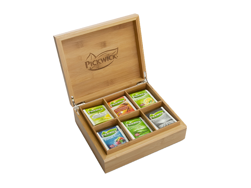 Pickwick Bamboo teabox - front