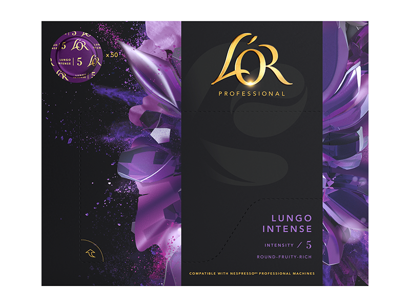 L'OR Koffiediscs Lungo Intense 6x50st