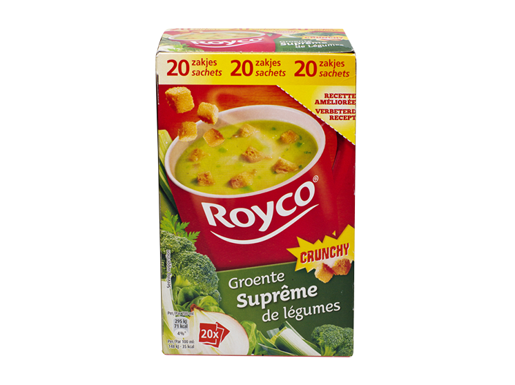 Royco Crunchy Suprême Groentensoep 8x20st