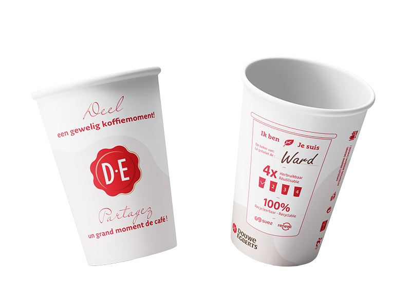 4070525 DE Herbruikbare Paper cup