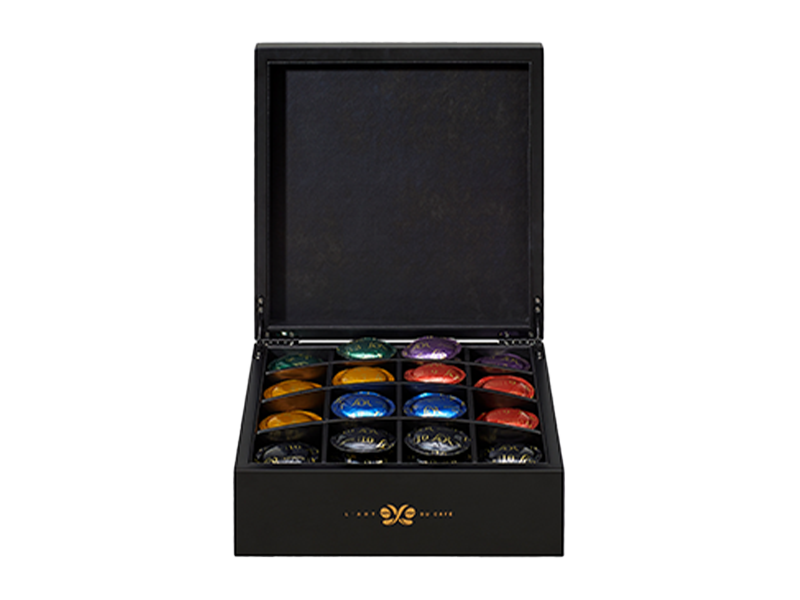 L’OR Coffret de disques à café (vide)