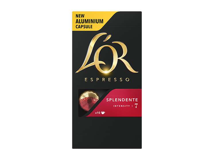 L'OR Koffiecapsules Espresso Splendente UTZ 10x10st 4028604