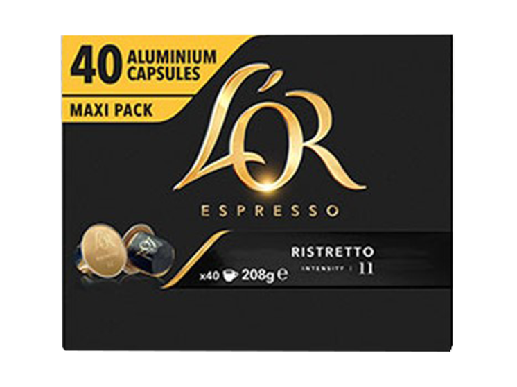 L'Or Café Capsules Espresso Ristretto Utz 540Pc