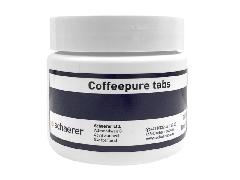 Schaerer cleaning tabs - front