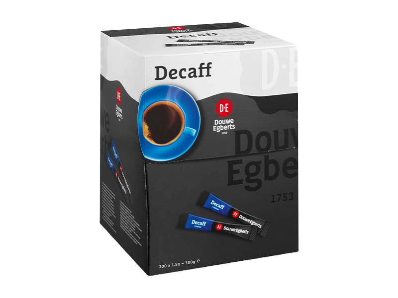 Douwe Egberts Instant Sticks Decaf side- 4041540