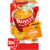 Royco crunchy suprême pompoensoep 8x20st