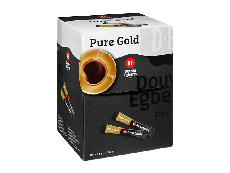 Douwe Egberts Instant Sticks Pure Gold side - 4011331