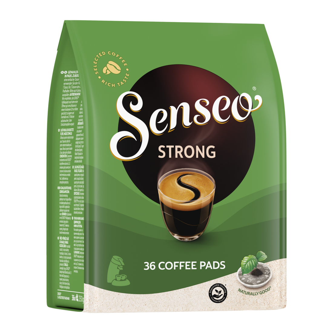 Senseo Strong Pads 4070441 FRONT RIGHT