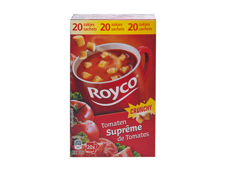 Royco Soupe Tomates Suprême 8X20Pc