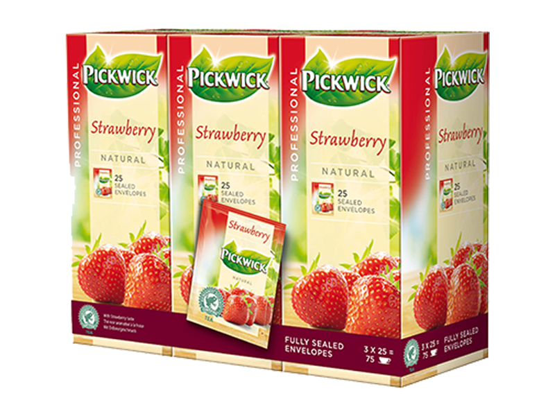 Pickwick Thé Strawberry 25Pc