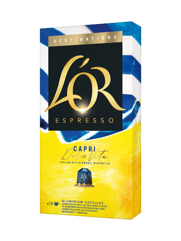 L'OR caps Capri - side L