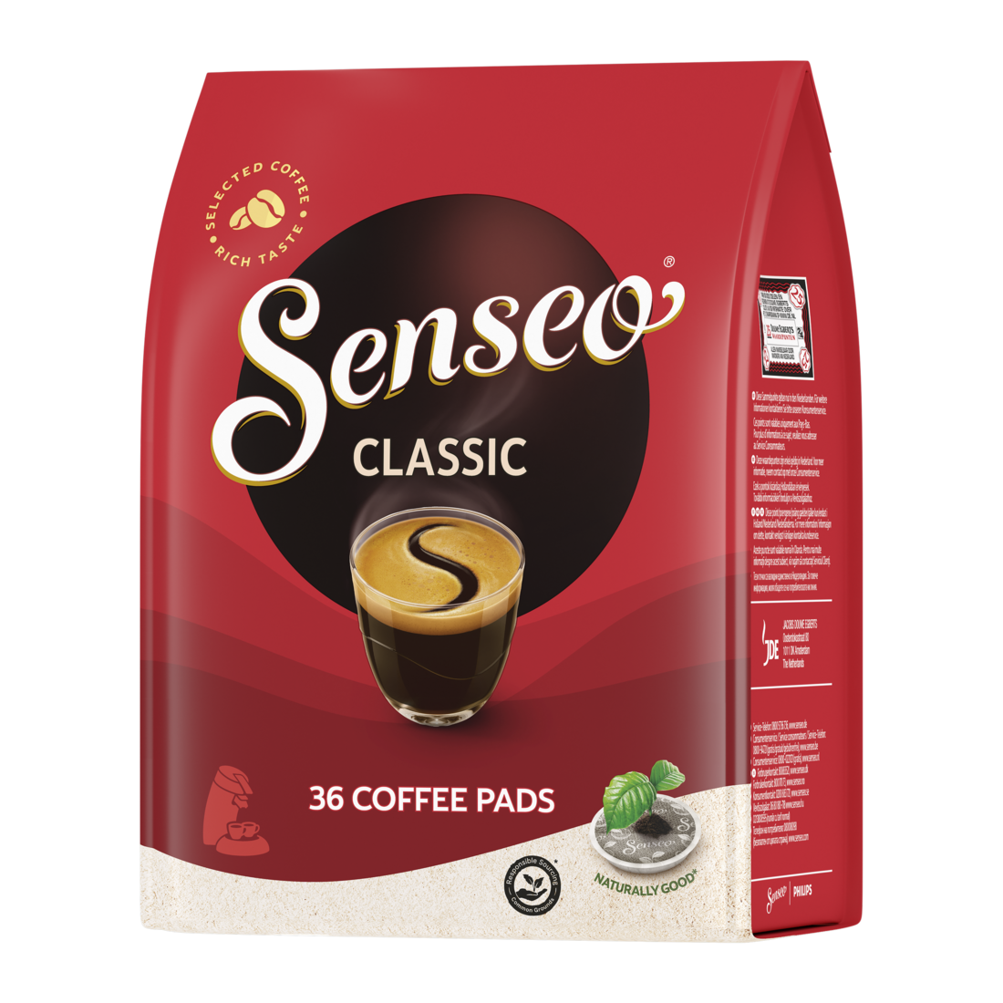 4070443 Senseo Classic Pads FRONT RIGHT